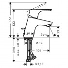 Hansgrohe Focus bateria umywalkowa 31730000