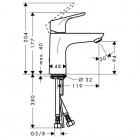Hansgrohe Focus bateria umywalkowa CoolStart 31509000