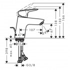 Hansgrohe Logis bateria umywalkowa 71075000