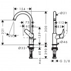 Hansgrohe Logis bateria umywalkowa 71130000