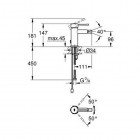 Grohe Essence bateria bidetowa 32934001