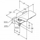 Kludi Balance bateria natryskowa