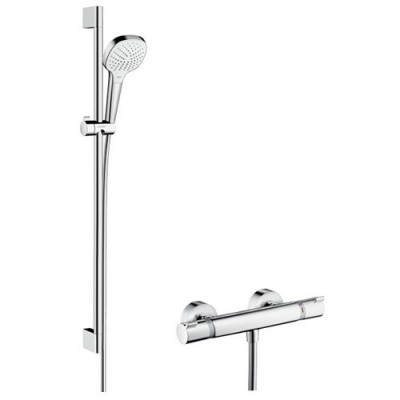 Hansgrohe zestaw prysznicowy Croma Select E Vario/Ecostat Combi 0,65 m lub 0,90 m 27081400