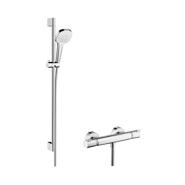 Hansgrohe zestaw prysznicowy Croma Select E Vario/Ecostat Combi 0,65 m lub 0,90 m 27081400