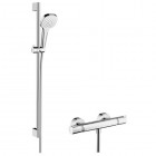Hansgrohe zestaw prysznicowy Croma Select E Vario/Ecostat Combi 0,65 m lub 0,90 m 27081400