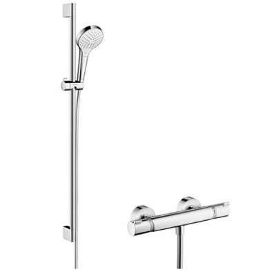 Hansgrohe zestaw prysznicowy Croma Select E Vario/Ecostat Combi 0,65 m lub 0,90 m 27013400