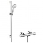 Hansgrohe zestaw prysznicowy Crometta 100 Vario/Ecostat Combi 0,65 m lub 0,90 m 27030400