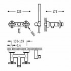 Tres Bimax Tres bateria wannowa + słuchawka