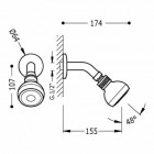 Tres Ordal słuchawka ścienna
