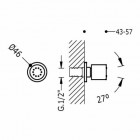 Tres dysza natryskowa boczna 9134415