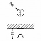 Tres uchwyt prysznicowy 9134841