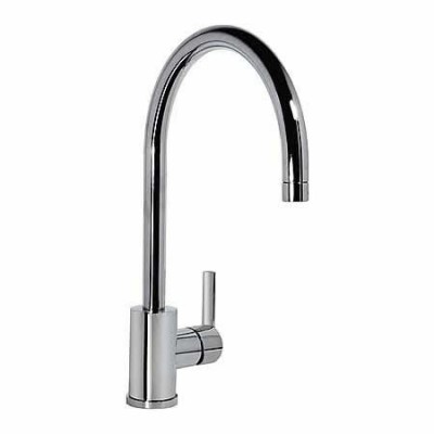 Tres Lex Tres bateria umywalkowa z wygiętą wylewką wysokość 260 mm