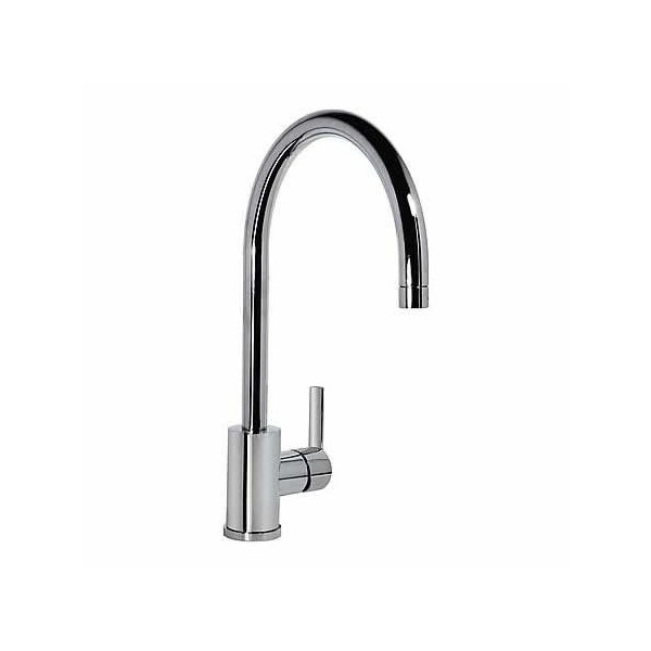 Tres Lex Tres bateria umywalkowa z wygiętą wylewką wysokość 260 mm