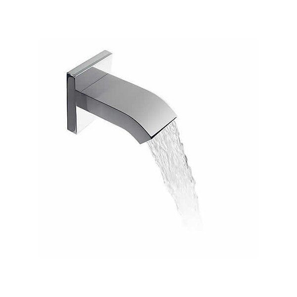 Излив для смесителя раковины. Каскадный излив для ванны Hansgrohe. Излив Invena ba-09-300-l. Излив для ванны tres 21018107. Излив Wisent w7002.