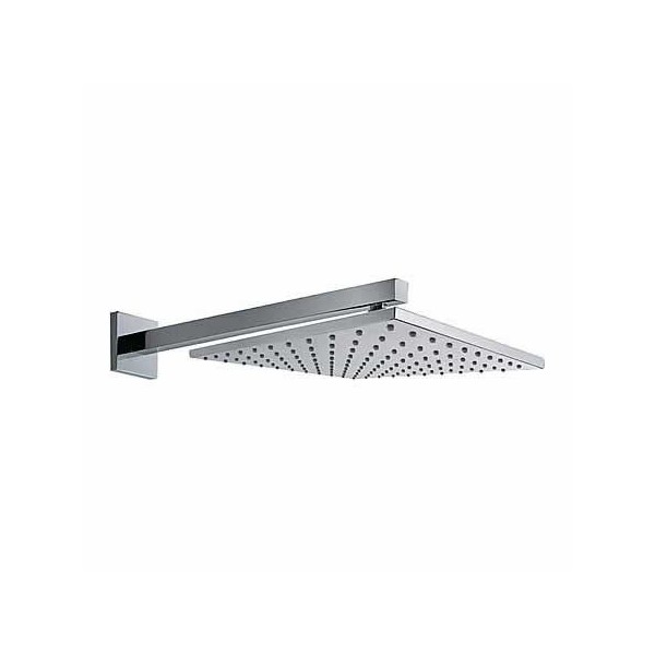 Tres deszczownica 250 x 250 mm z ramieniem ściennym kwadrat