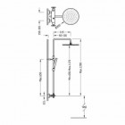Tres Bimax Tres zestaw termostatyczny natryskowy 06321101