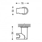 Tres uchwyt natryskowym regulowany