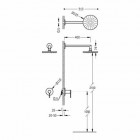 Tres Alplus zestaw podtynkowy 20317702