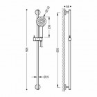 Tres zestaw natryskowy 06192801