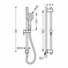 Tres zestaw natryskowy z przyłączem wody 06193103