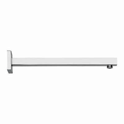 Tres ramię natrysku ścienne 40 cm z kwadratową rozetą