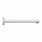 Tres ramię natrysku ścienne 40 cm z kwadratową rozetą