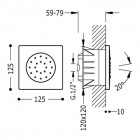 Tres dysza natryskowa boczna 9107515
