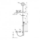 Tres Flat Tres zestaw termostatyczny natryskowy 20438501