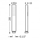 Tres słuchawka prysznicowa Class