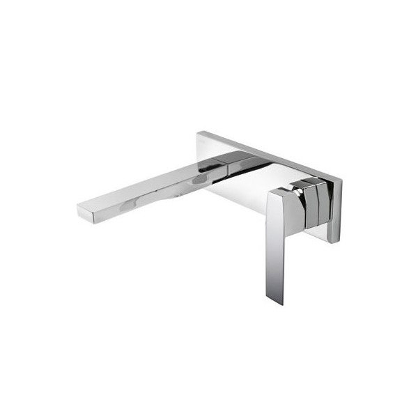 Tres Slim Tres bateria umywalkowa podtynkowa wylewka 185 mm