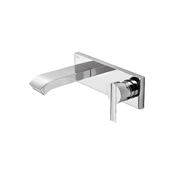 Tres Lex Tres bateria umywalkowa podtynkowa wylewka 158 mm kaskada