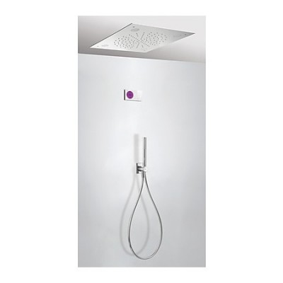 Tres Shower Technology zestaw natryskowy z baterią termostatyczną chromoterapia 09286566