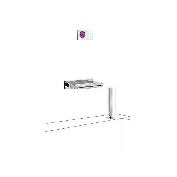 Tres Shower Technology zestaw wannowy z baterią termostatyczną 09286570