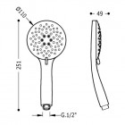 Tres słuchawka prysznicowa 29974901