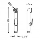 Tres słuchawka do bidetki
