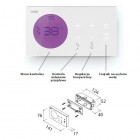Tres Shower Technology zestaw wannowy z baterią termostatyczną 09286316