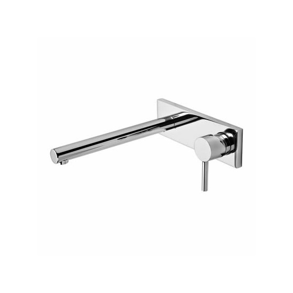 Tres Alplus bateria umywalkowa podtynkowa wylewka 250 mm perlator