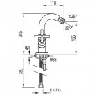 Tres Bimax Tres bateria bidetowa 163120