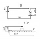 Vedo Otto kompletny zestaw wannowy VBO8232/20