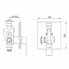 Kohlman Excelent kompletny zestaw prysznicowy podtynkowy QW220HQ