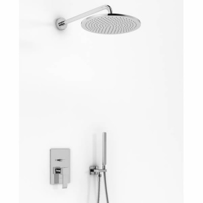 Kohlman Axis kompletny zestaw prysznicowy podtynkowy QW210NR