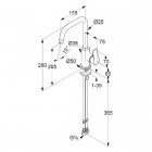 Kludi Pure&Solid bateria umywalkowa 100 340240575