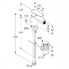 Kludi Pure&Solid bateria bidetowa 342160575