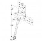 Kludi Pure&Easy bateria umywalkowa 70 do bezciśnieniowych urządzeń grzewczych 372750565
