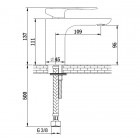 Kohlman Proxima bateria umywalkowa stojąca
