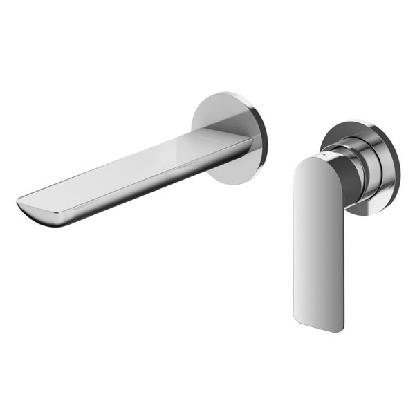 Kohlman Proxima bateria umywalkowa podtynkowa 2-otworowa wylewka 19 cm