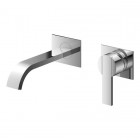 Kohlman Gixs bateria umywalkowa podtynkowa 2-otworowa wylewka 17 cm