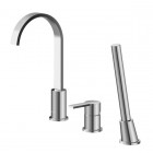 Kohlman Gixs bateria wannowa stojąca 3-otworowa