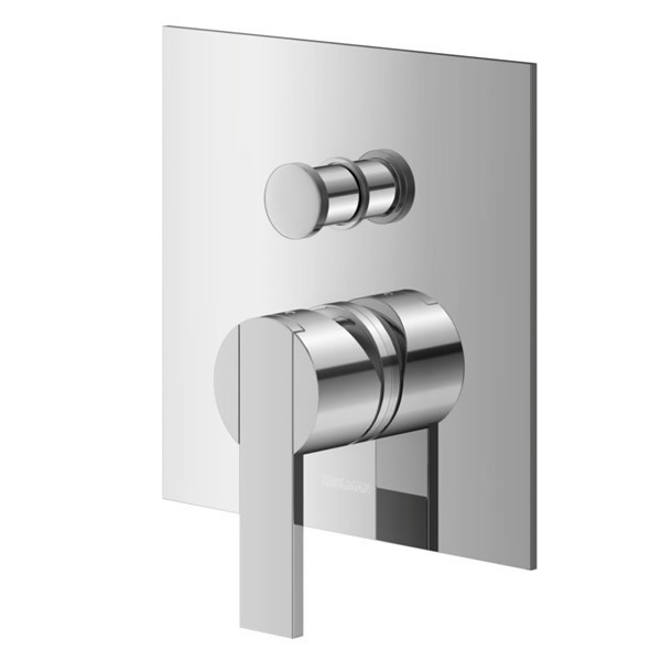 Kohlman Gixs bateria prysznicowa podtynkowa z przełącznikiem