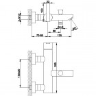 Kohlman Gixs bateria wannowa QW110G